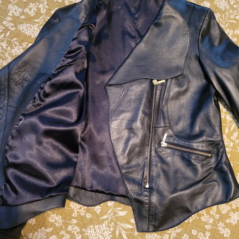 Black Leather Jacket - image 4